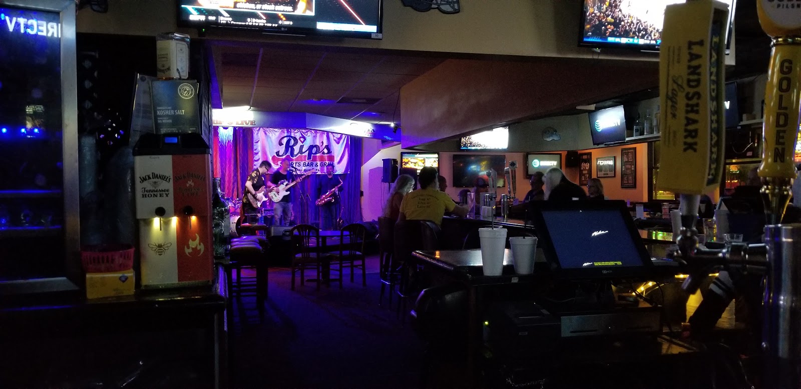RIPS Sports Bar inside of Diamond Strike Lanes in Pompano Beach
