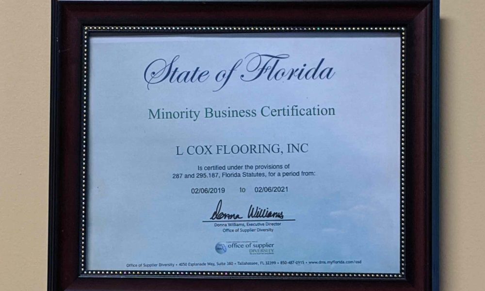 L. Cox Flooring Inc - Flooring Contractor