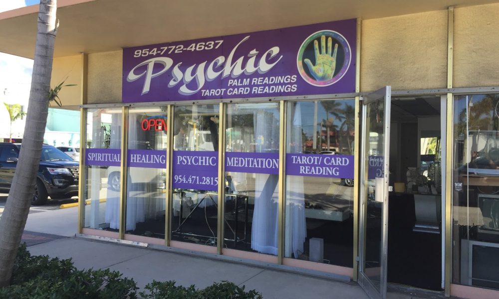 Mrs Vine Psychic Reader 37 years Located at 250 E. Commercial Blvd.