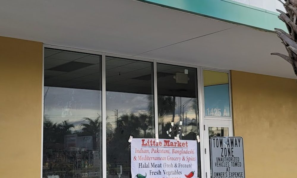 Little Market Indian Grocery , spices and halal meat.