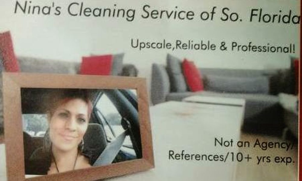 Nina's Cleaning Service of South Florida