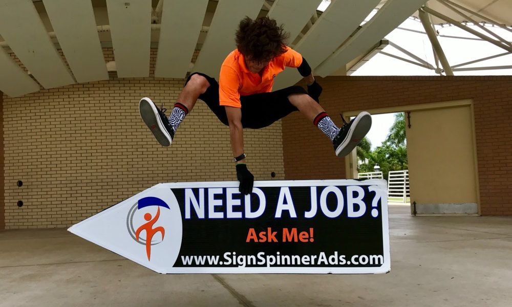 Sign Spinner Advertising | Fort Lauderdale Office