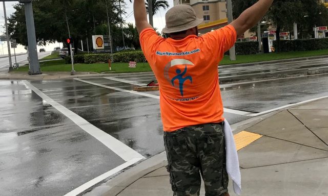 Sign Spinner Advertising | Fort Lauderdale Office