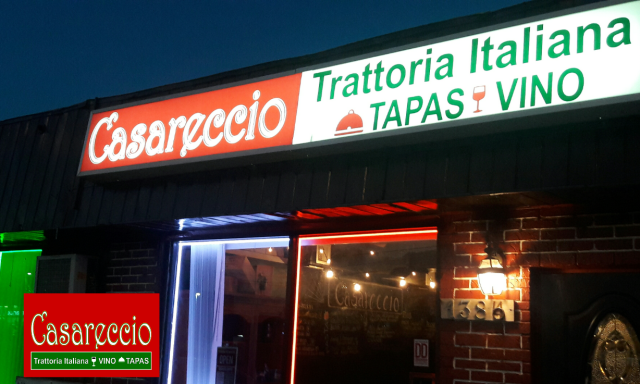 Casareccio Italian Trattoria TAPAS VINO 1386