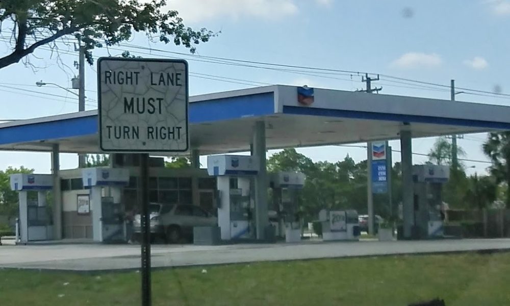 Chevron Pompano Beach