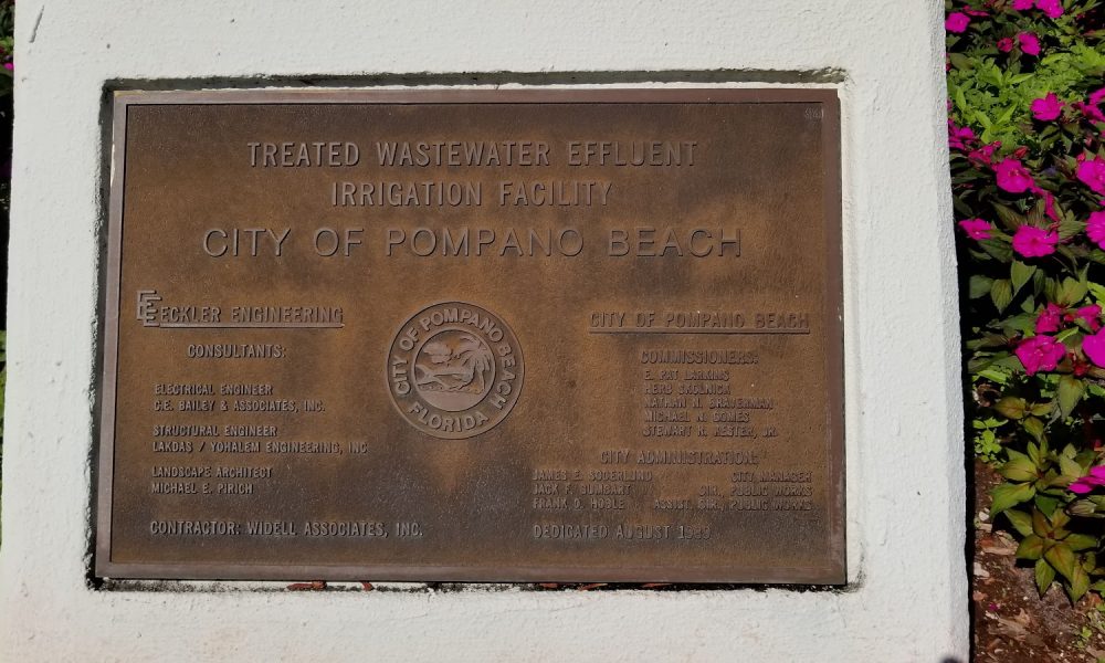 Pompano Beach Oasis Reuse Water Utilities